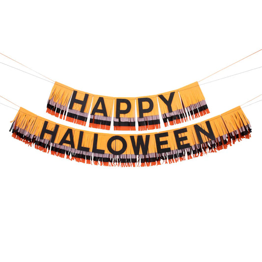 Halloween Fringe Garland Set