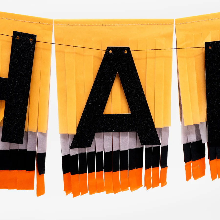 Halloween Fringe Garland Set