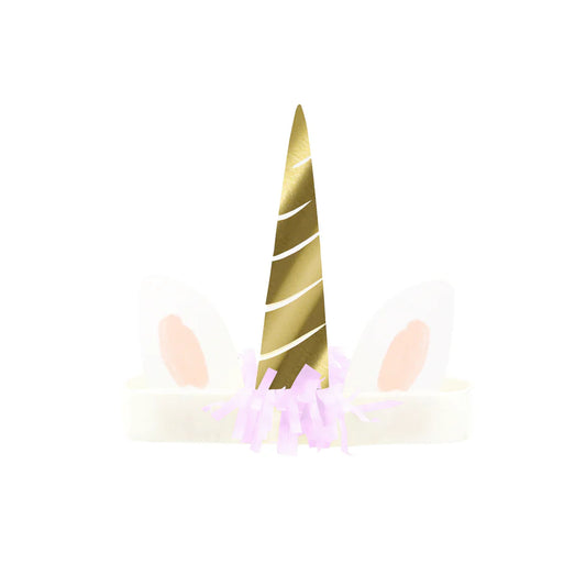 Meadow Unicorns Horn Headbands (x8)