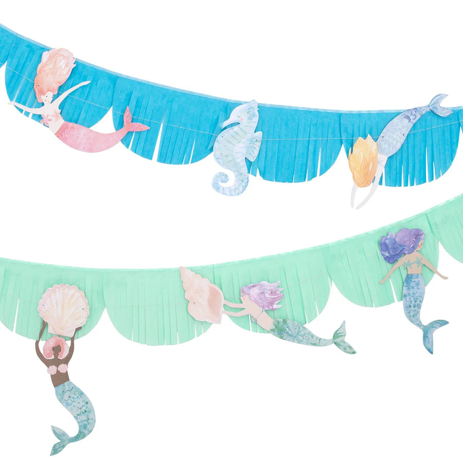 Mermaid Fringe Garland Set