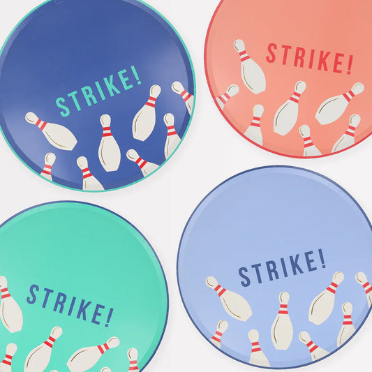 Bowling Dinner Plates (x8)