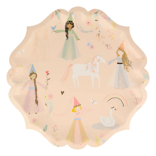 Princess Large Plates (x8)