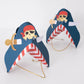 Blue Pirate Pirate Hats (x8)