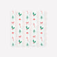 Festive Icon Stripes Large Napkins (x 16)