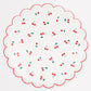 Cherry Pattern Dinner Plates (x8)