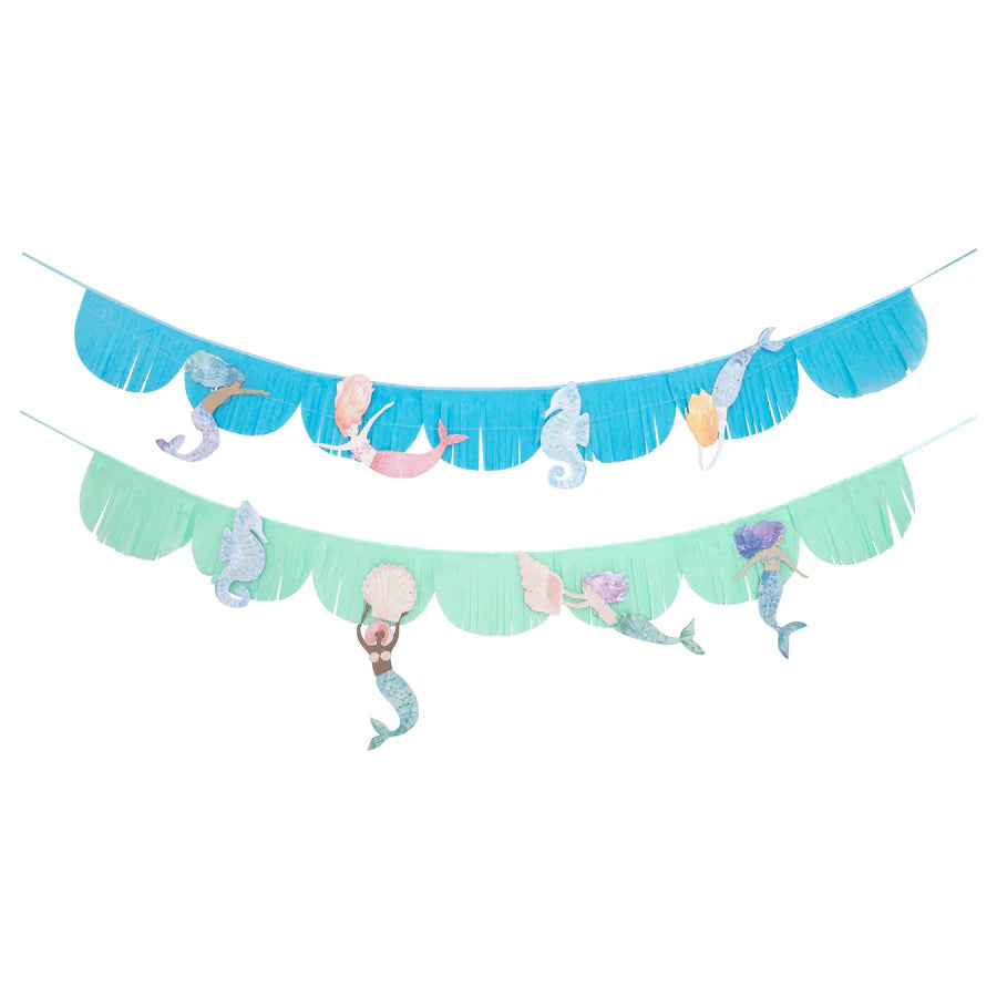 Mermaid Fringe Garland Set