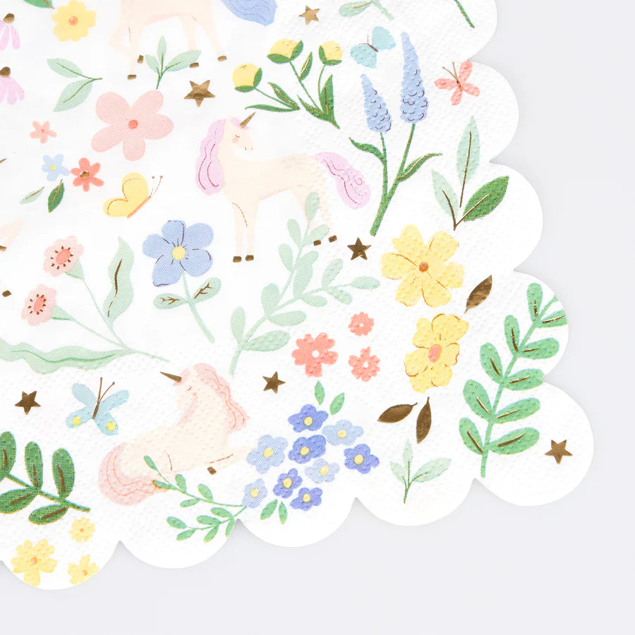 Meadow Unicorns Large Napkins (x16)