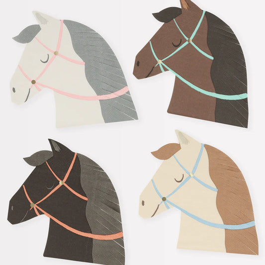 Horse Napkins (x16)