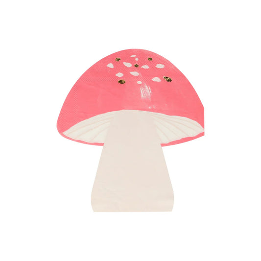 Fairy Mushroom Napkins (x16)
