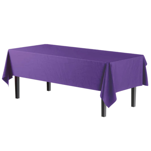 Rectangular Purple Table Cover