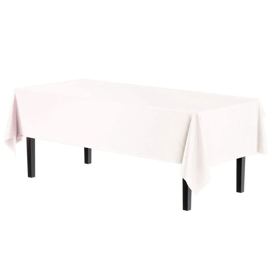 Rectangular White Table Cover