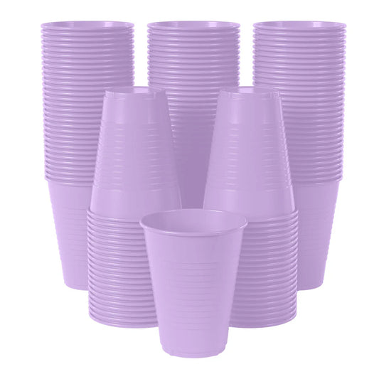 12 Oz. Lavender Plastic Cups