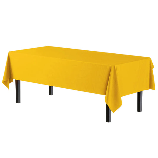 Rectangular Yellow Table Cover