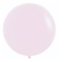 24" Pastel Mate Rosado (3 Count)